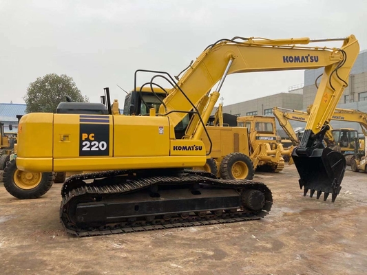 Proyecto de construcción de 22 Ton Used Komatsu Excavator For PC220 - 7 PC220 - 6 PC220 - 8