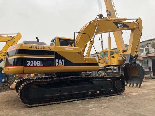Caterpillar 320B utilizó el cubo de CAT Excavators With 1.0M3