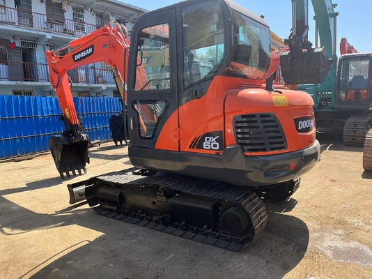 2020 años DX60 utilizaron el excavador 20 Ton Capacity de Doosan