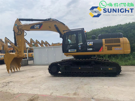 Excavadoras usadas Con una fuerte motivación y un alto rendimiento Ingeniería de la construcción Excavadoras de excavación CAT 340D2L