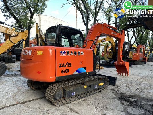 Excavadora usada Hitachi Zx60 de 6 toneladas Hitachi 60 Excavadoras usadas para la venta