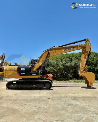 Excavadora CAT320D2L usada importada original de Japón de alta calidad, maquinaria en buenas condiciones de funcionamiento