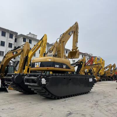 Original CAT Used Excavator Swamp Buggy CAT 320CL for Sale to Nigeria