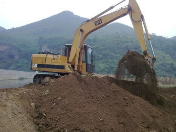 Poder mecánico de la red del CAT E120B 80.3kw del excavador de la correa eslabonada de Caterpillar de la operación
