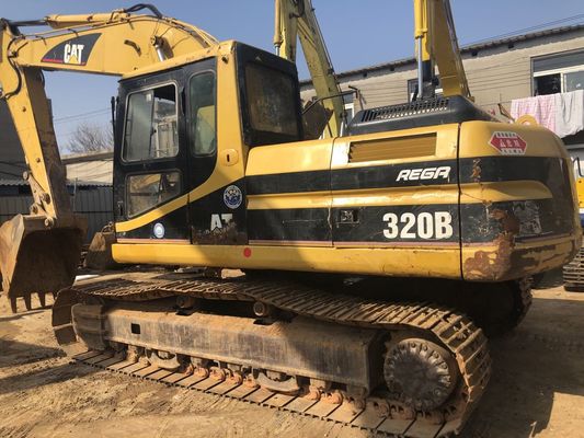 la pista Caterpillar 320B de 600m m utilizó los excavadores de la correa eslabonada