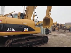 CAT usado importado del excavador 320C de la correa eslabonada de Caterpillar