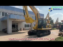 PC200-8 Excavadora de segunda mano Komatsu original