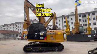 Excavadora CAT 320D2L usada a la venta