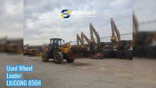 Cargador usado de la rueda de LiuGong 856H en venta